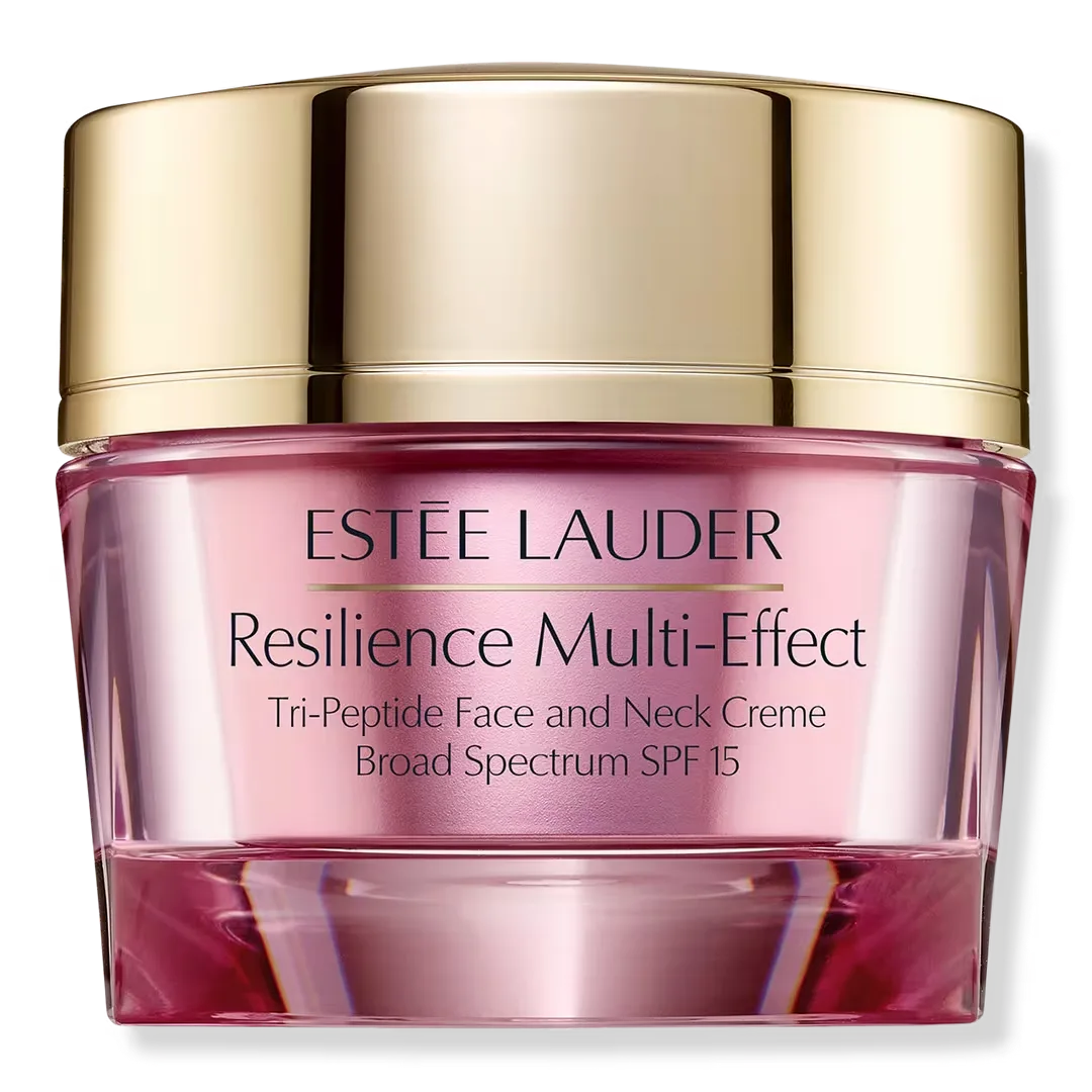Estée Lauder Resilience Multi-Effect Tri-Peptide Face & Neck Cream Moisturizer SPF 15 for Normal/Combination Skin