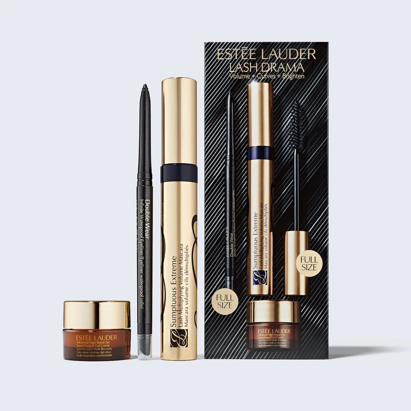 Estée Lauder Lash Drama Mascara Set Volume + Curves + Brighten